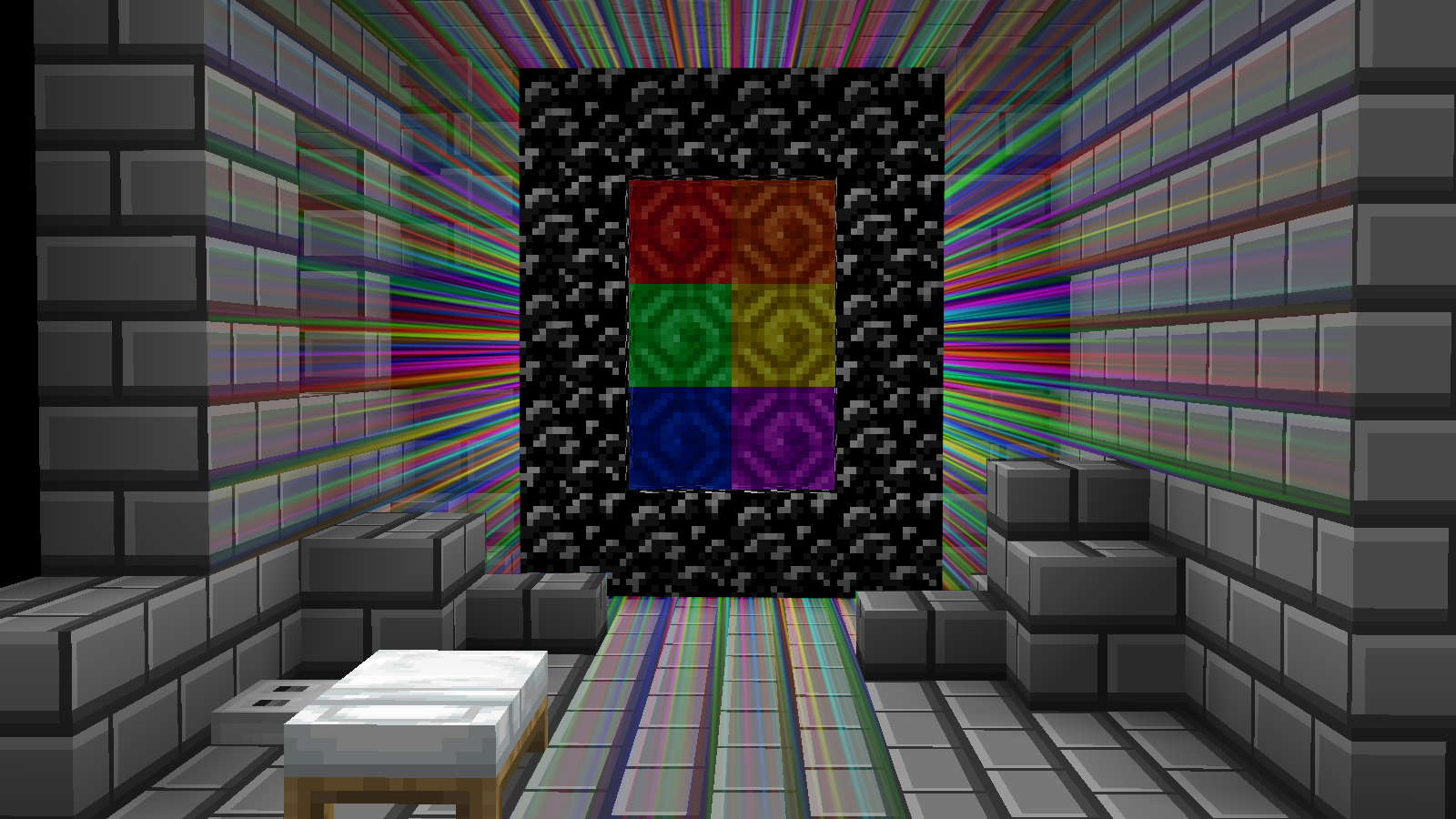 Tải về Rainbow Escape cho Minecraft 1.16.1